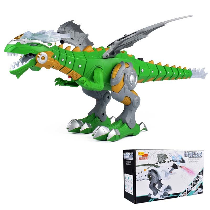 Intelligent Robot Dinosaur Toy – Interactive Walking & Roaring Dino with Lights and Sounds for Kids