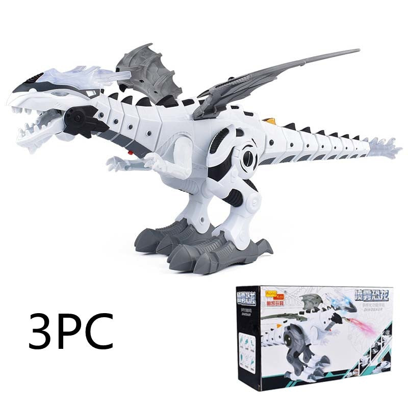 Intelligent Robot Dinosaur Toy – Interactive Walking & Roaring Dino with Lights and Sounds for Kids