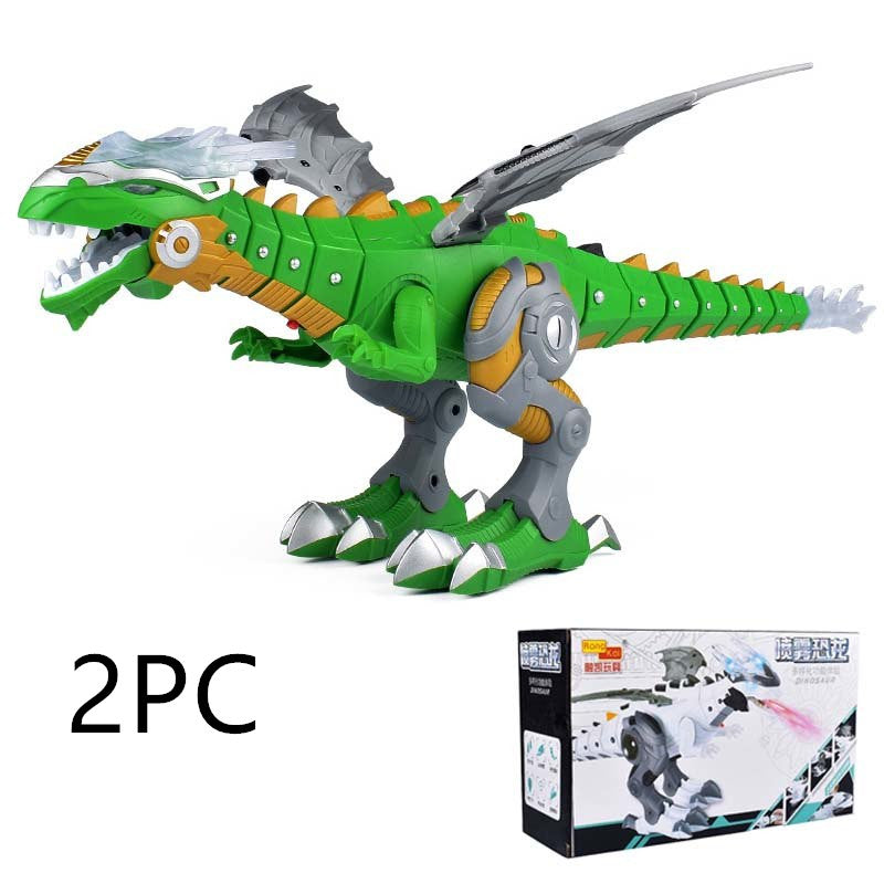Intelligent Robot Dinosaur Toy – Interactive Walking & Roaring Dino with Lights and Sounds for Kids