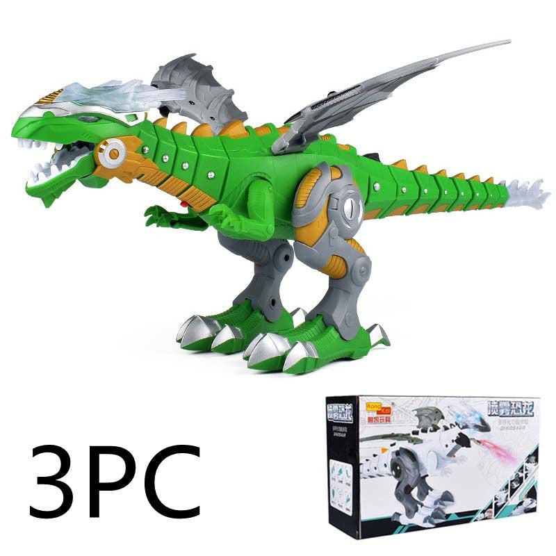 Intelligent Robot Dinosaur Toy – Interactive Walking & Roaring Dino with Lights and Sounds for Kids