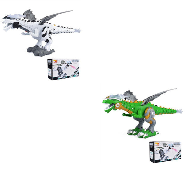 Intelligent Robot Dinosaur Toy – Interactive Walking & Roaring Dino with Lights and Sounds for Kids