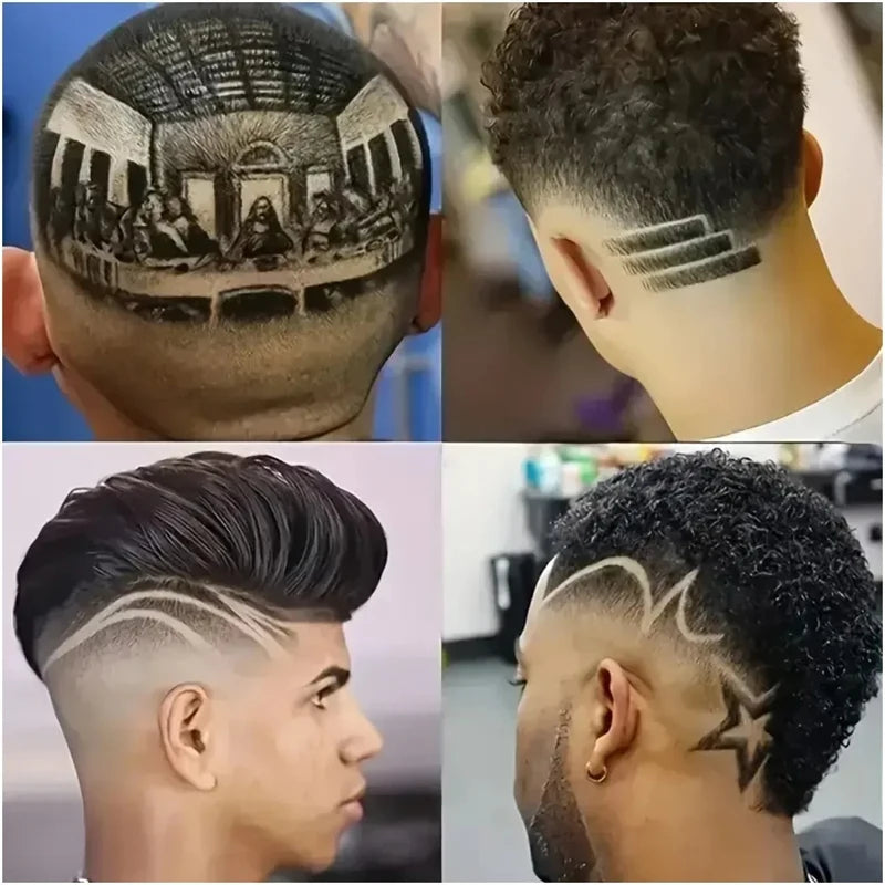 Men’s Professional T9 Retro Hair Trimmer – Rechargeable Beard & Hair Cutting Machine | USB Charging | Precision Blade