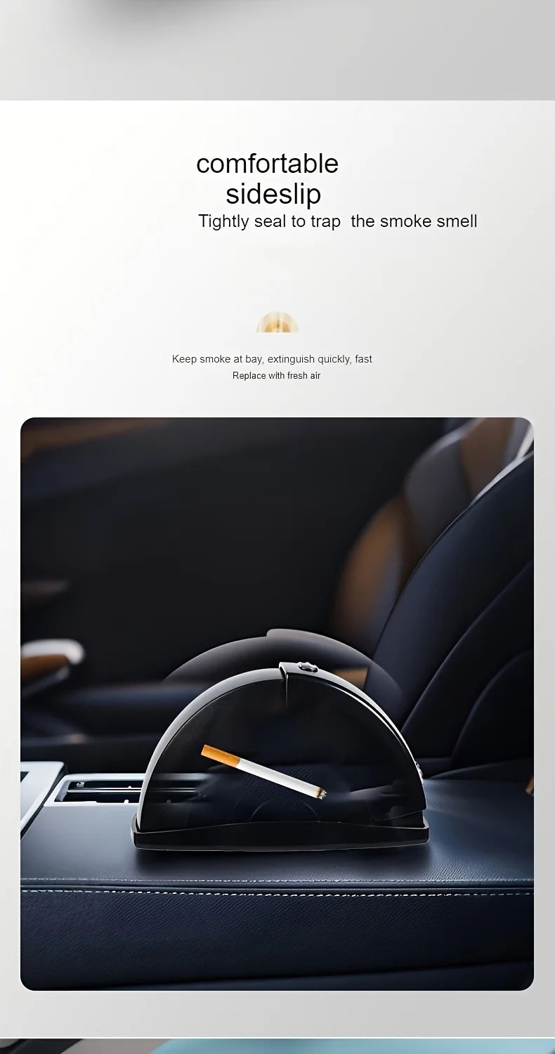 Car Door Device, Car Ashtray, High-end Feeling of Car Ashtray, Creative Interior of Automotive Supplies