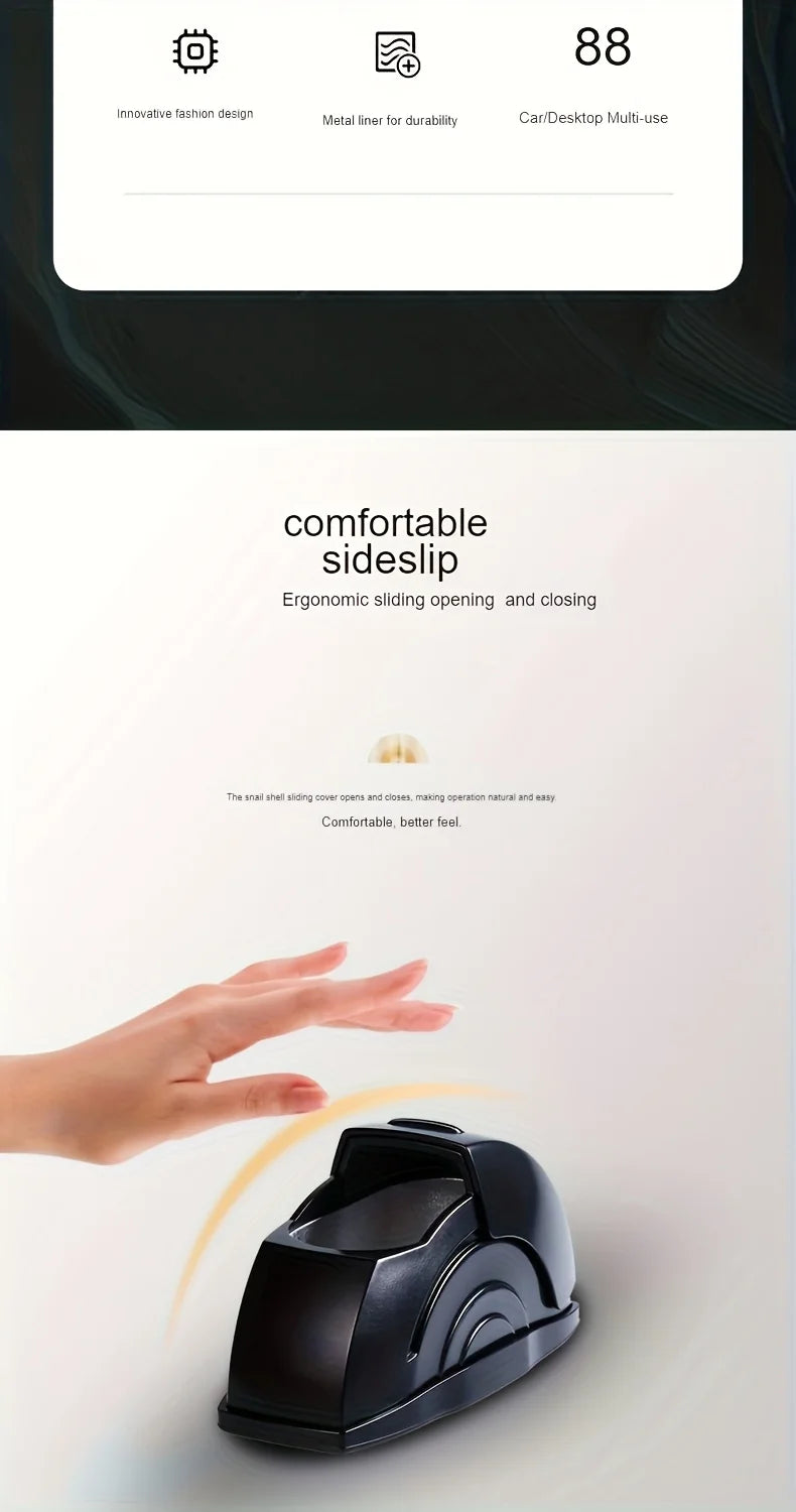 Car Door Device, Car Ashtray, High-end Feeling of Car Ashtray, Creative Interior of Automotive Supplies