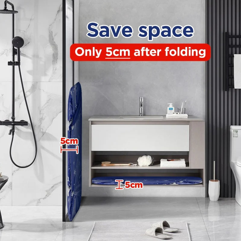 Foldable Portable Bathtub for Adults & Kids – Large Capacity Lightweight Soaking Tub for Home, Bathroom, Travel & Camping