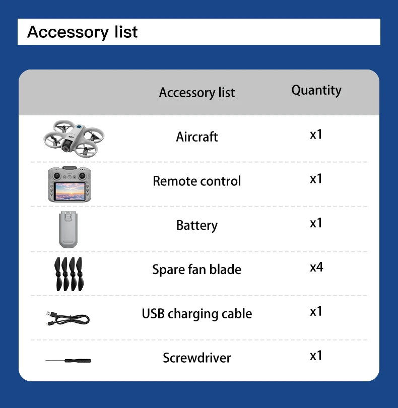 GT3 Mini Dual Camera Drone 6K/8K – Obstacle Avoidance FPV Quadcopter with LED Lights, Optical Flow, 360° Flip & App Control