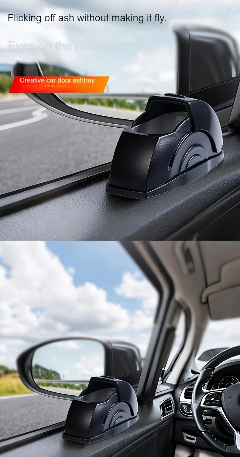 Car Door Device, Car Ashtray, High-end Feeling of Car Ashtray, Creative Interior of Automotive Supplies