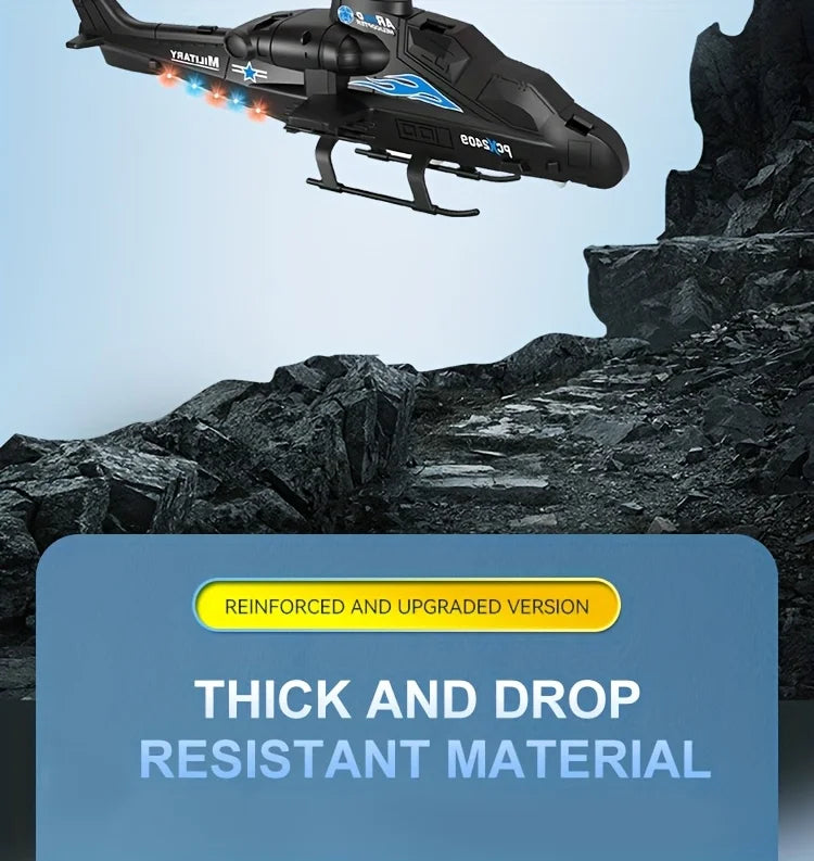 Rechargeable Mini RC Drone Remote Safe Fall-resistant RC Helicopters Drone LED Colorful Luminous Induction Fighter Children Toys