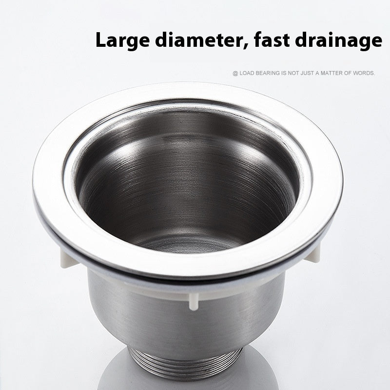 110 Kitchen Stainless Steel Sink Single Sink Drainer